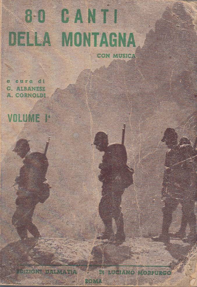 80 canti della montagna con musica - Volume I