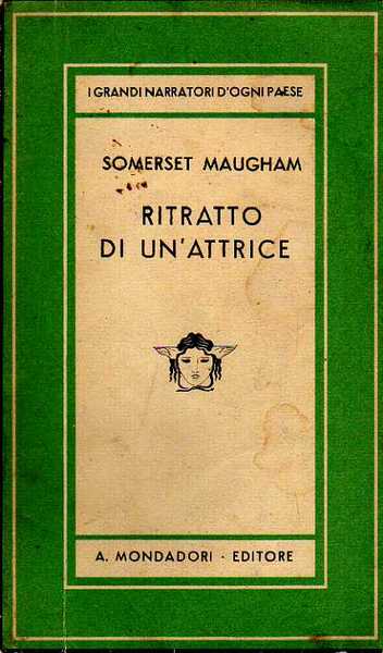 Ritratto di un'attrice.