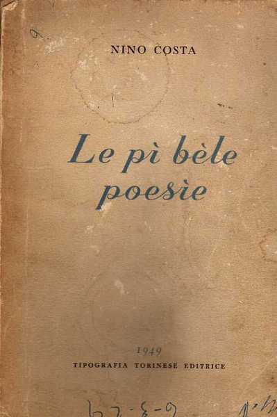 Le pì bèle poesie