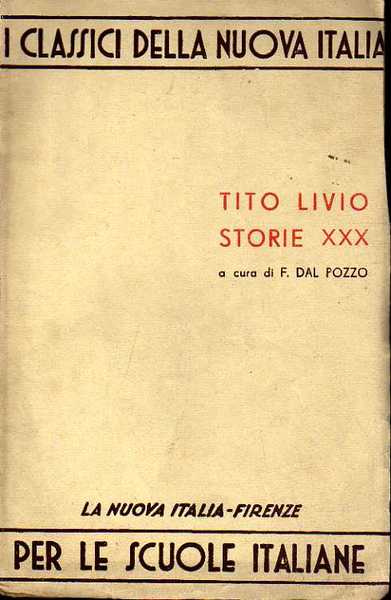 TITO LIVIO Storie XXX