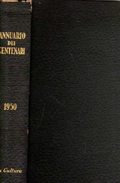 Annuario dei centenari. 1950.