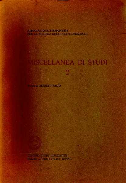 Miscellanea di Studio 2
