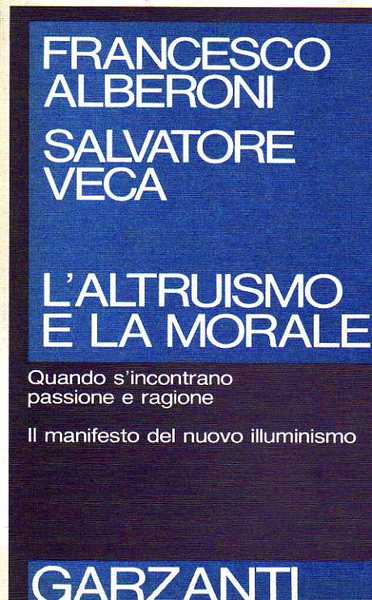 L'ALTRUISMO E LA MORALE.