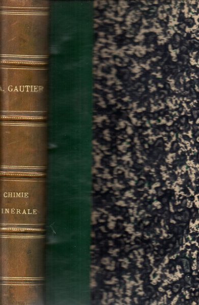 Cours de chimie minérale, organique et biologique