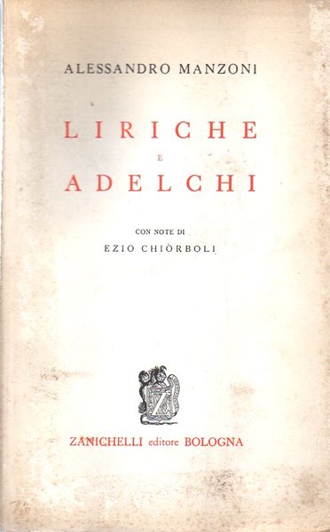 Liriche e Adelchi