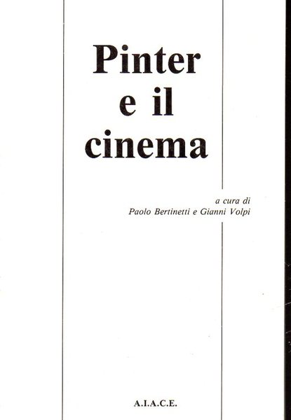 PINTER E IL CINEMA