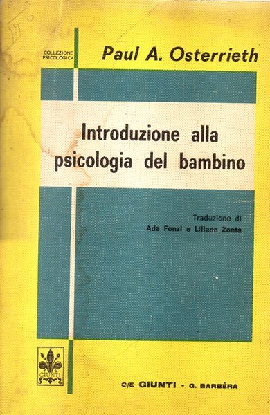 Introduzione alla psicologia del bambino