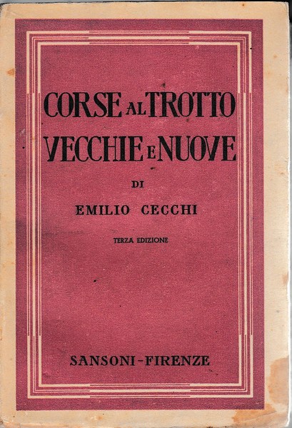 Corse al trotto vecchie e nuove.