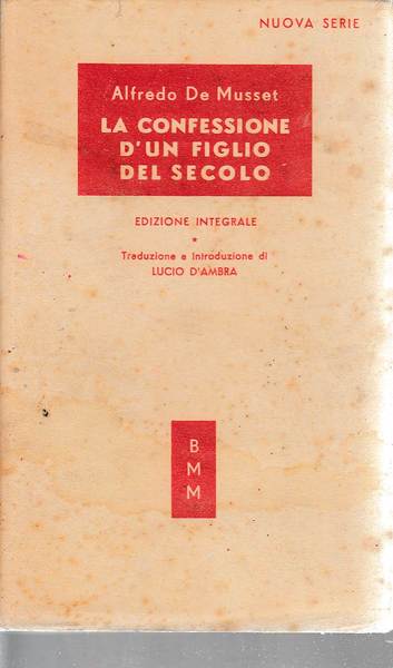 La confessione d'un figlio del secolo
