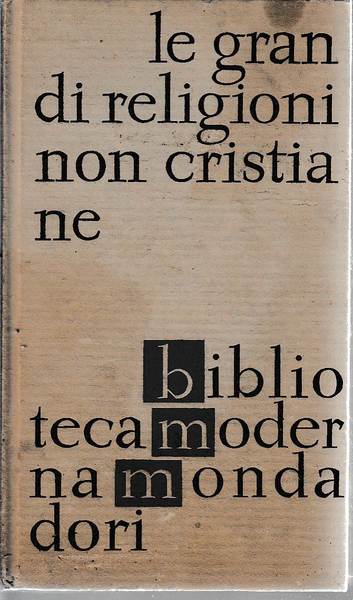 Le grandi religioni non cristiane