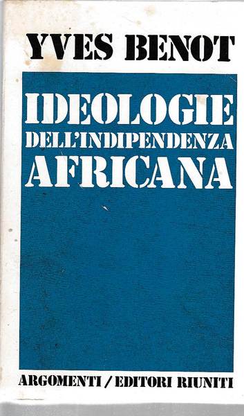 Ideologie dell'indipendenza africana
