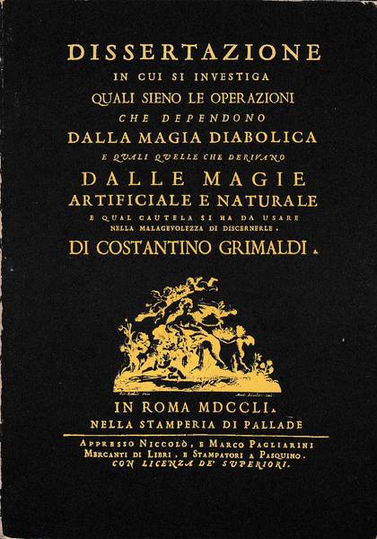 DISSERTAZIONE IN CUI SI INVESTIGA QUALI SIENO LE OPERAZIONI CHE …