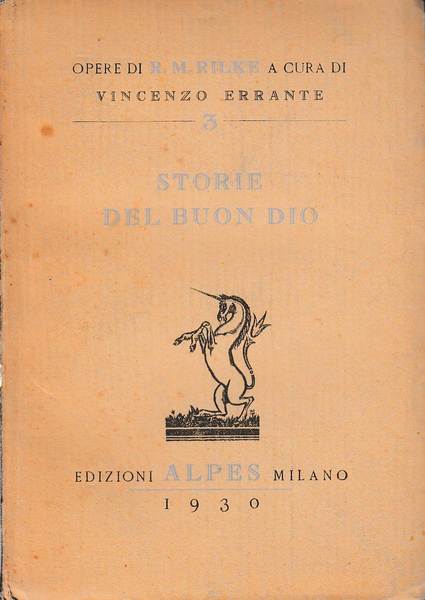 Rilke R.M. - STORIE DEL BUON DIO. TRADUZIONE DI VINCENZO …