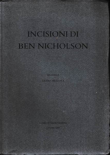 Incisioni di Ben Nicholson