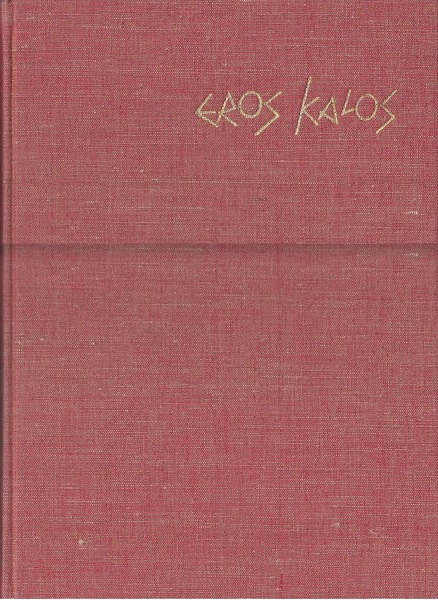 Eros Kalos. Essai sur les représentations érotiques dans lart grec