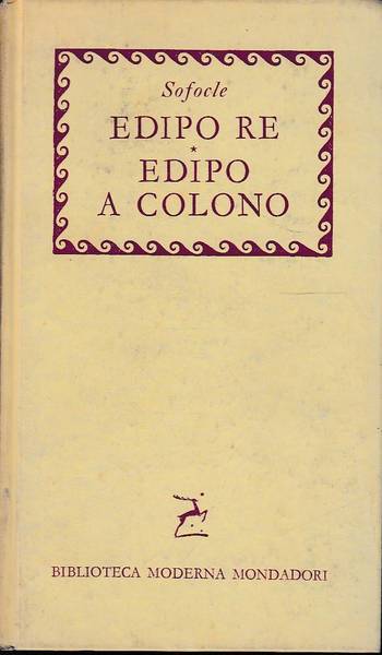 Edipo Re Edipo a Colono