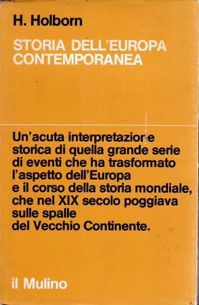 STORIA DELL'EUROPA CONTEMPORANEA