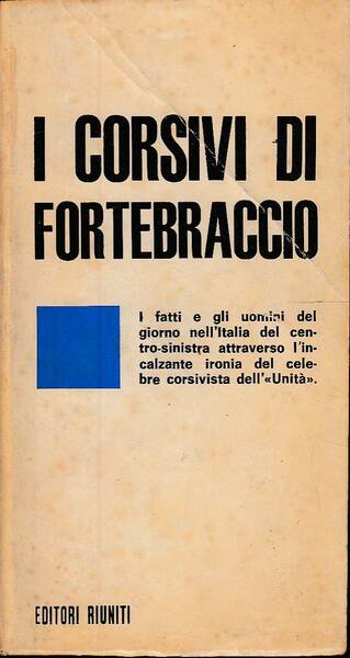 I CORSIVI DI FORTEBRACCIO