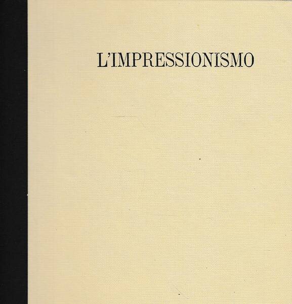 L'impressionismo
