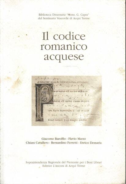 Il codice romanico acquese
