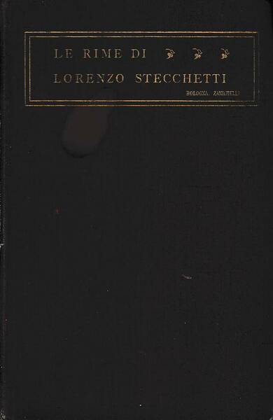 LE RIME DI LORENZO STECCHETTI