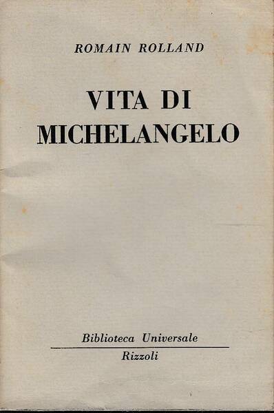 Vita di Michelangelo