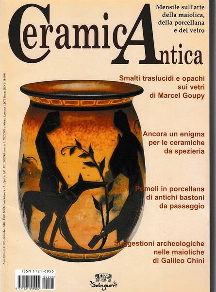 Ceramica Antica, Anno XVI, n. 8