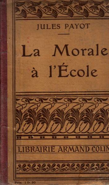 La morale a l'écoles