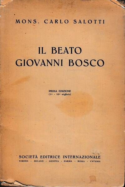 IL BEATO GIOVANNI BOSCO