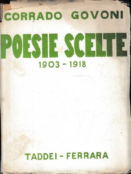 Poesie scelte (1903 - 1918)