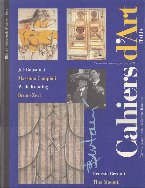 Cahiers d'Art - n. 21/maggio-giugno 1997