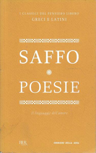 Saffo Poesie
