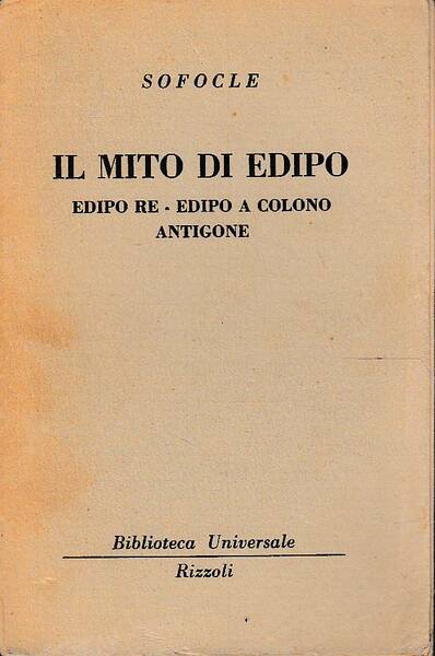 Il mito di Edipo - Edipo re - Edipo a …