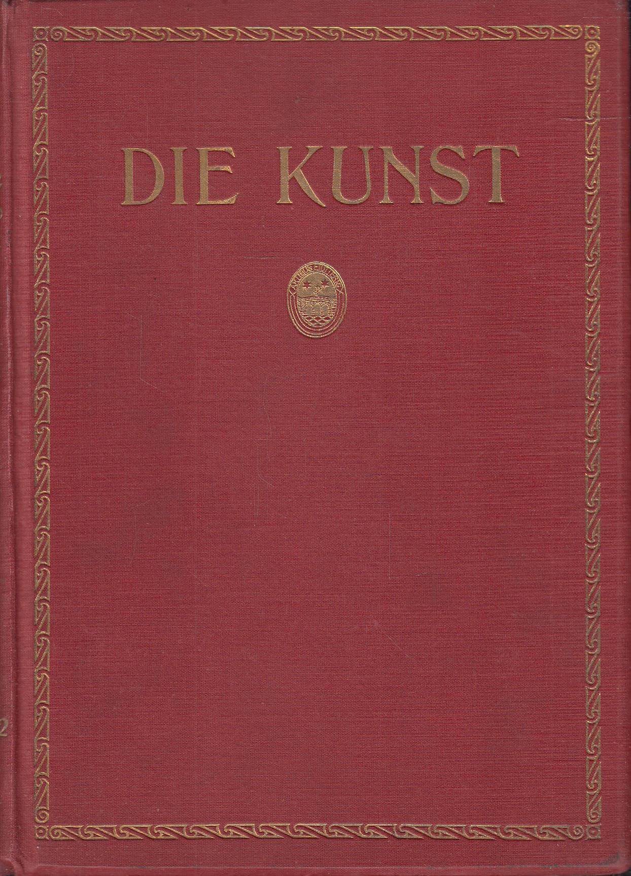 Die Kunst Monatshefte für freie und angewandte Kunst. Funfzigster band