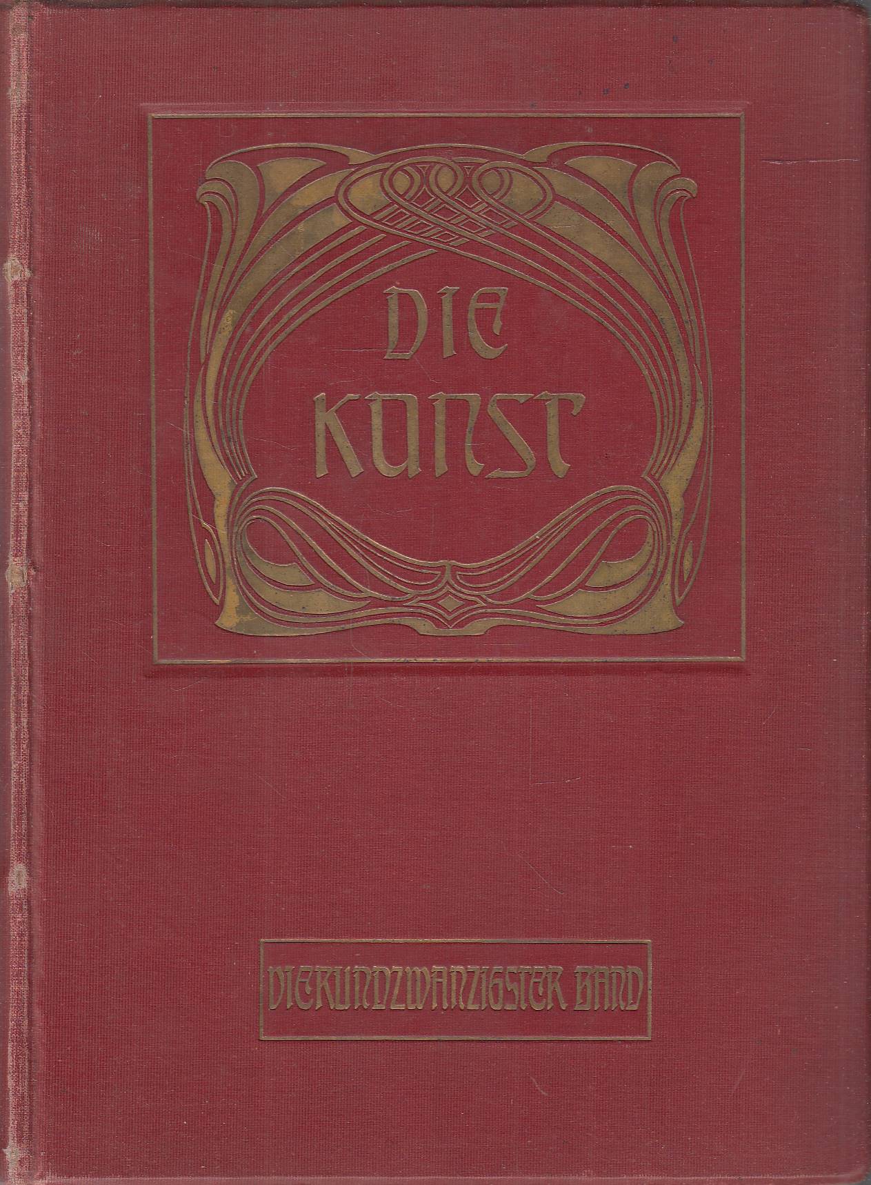 Die Kunst Monatshefte fur freie und angewandte Kunst. Vierundzwanzigster band …