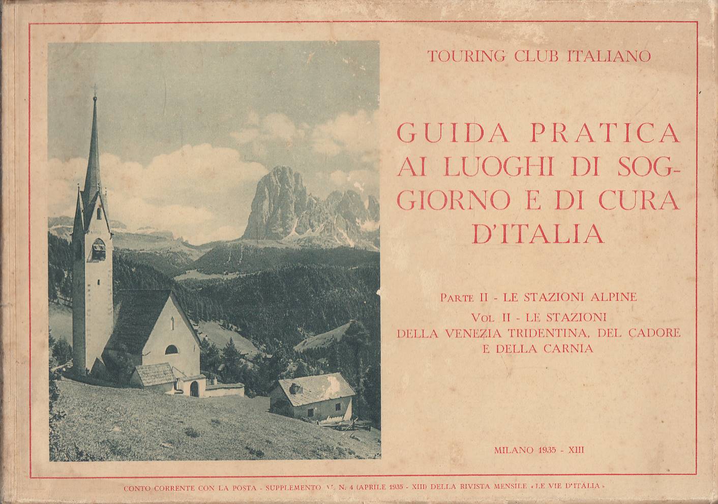 Guida Pratica ai Luoghi di Soggiorno e di Cura d'Italia. …