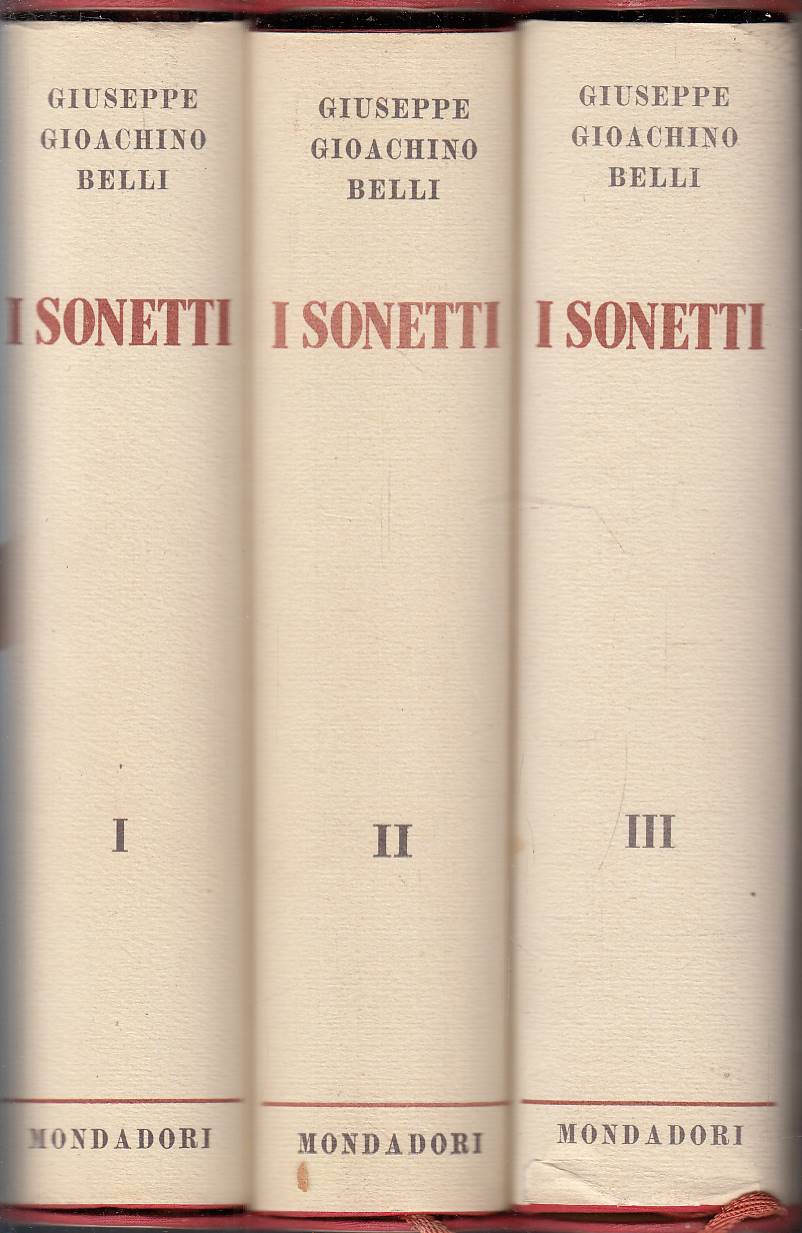 I Sonetti - 3 vol.