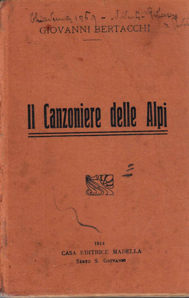 IL CANZONIERE DELLE ALPI