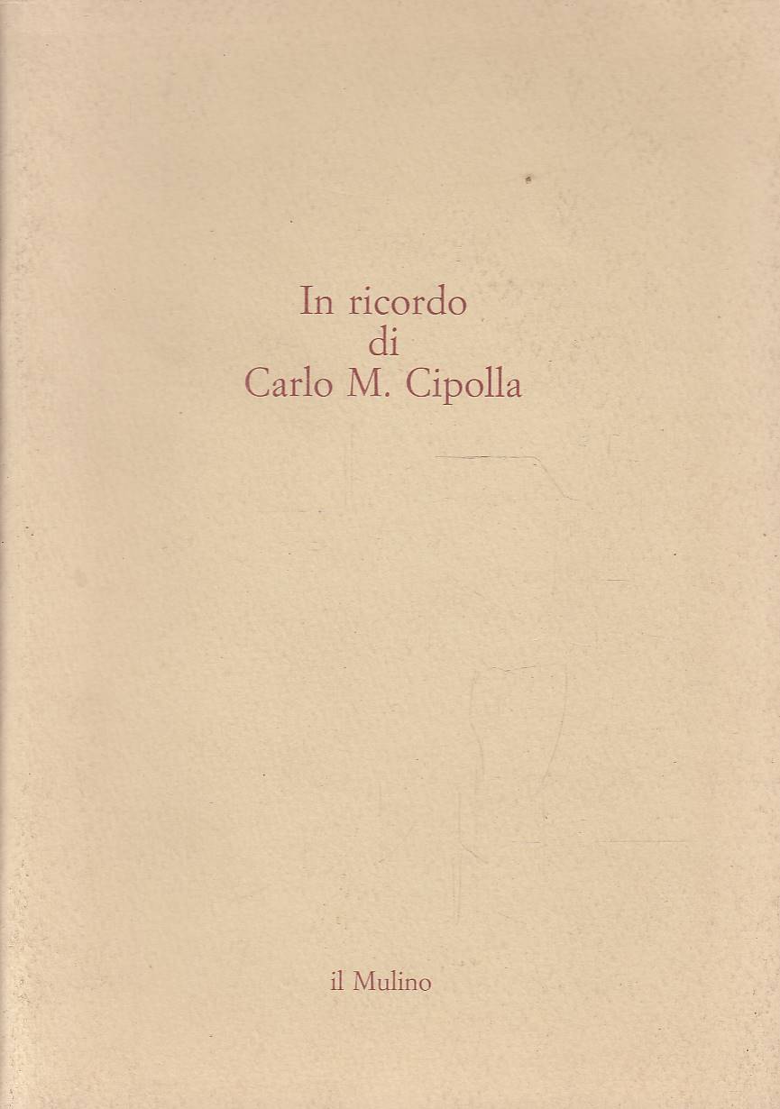 In ricordo di C. Maria Cipolla