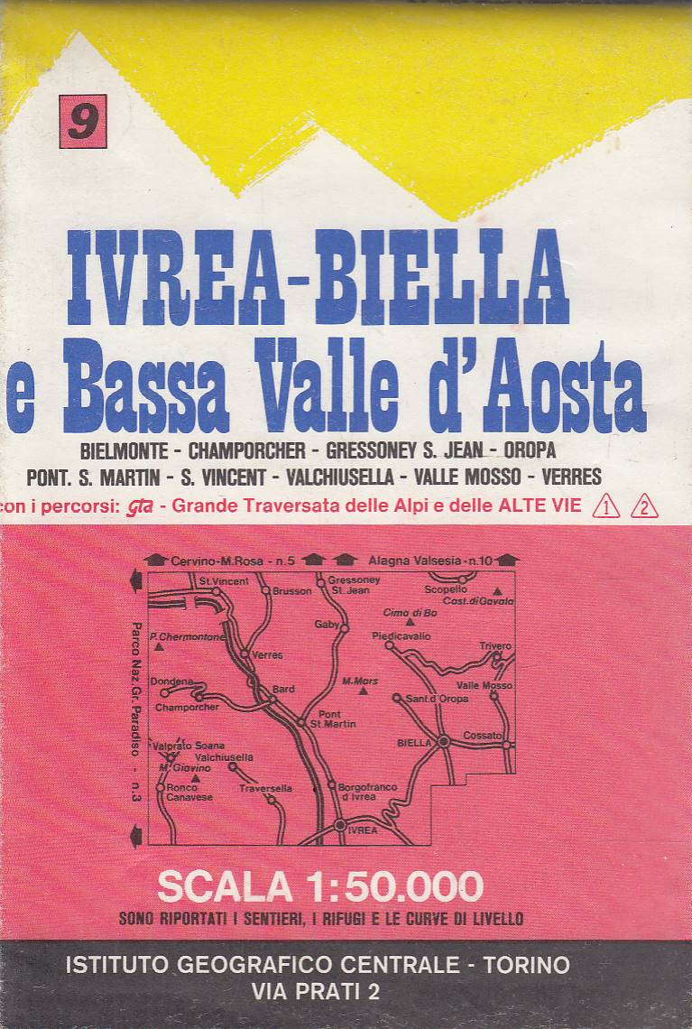 IVREA-BIELLA e Bassa Valle d&rsquo;Aosta BIELMONTE-CHAMPORCHER - GRESSONEY S. JEAN …