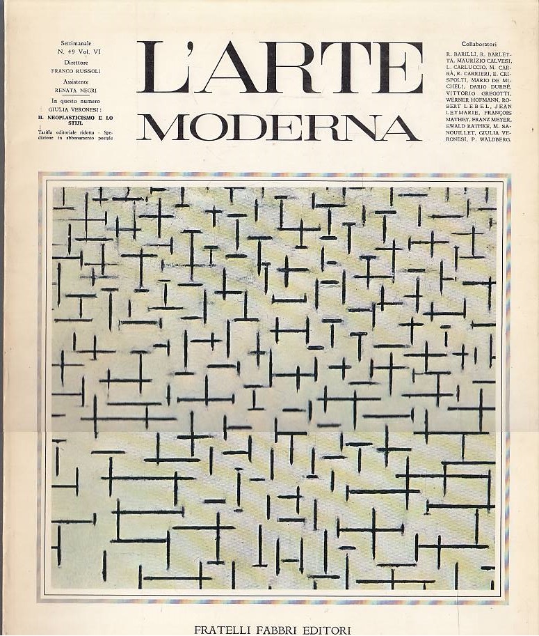 L'arte moderna n. 49 vol. VI