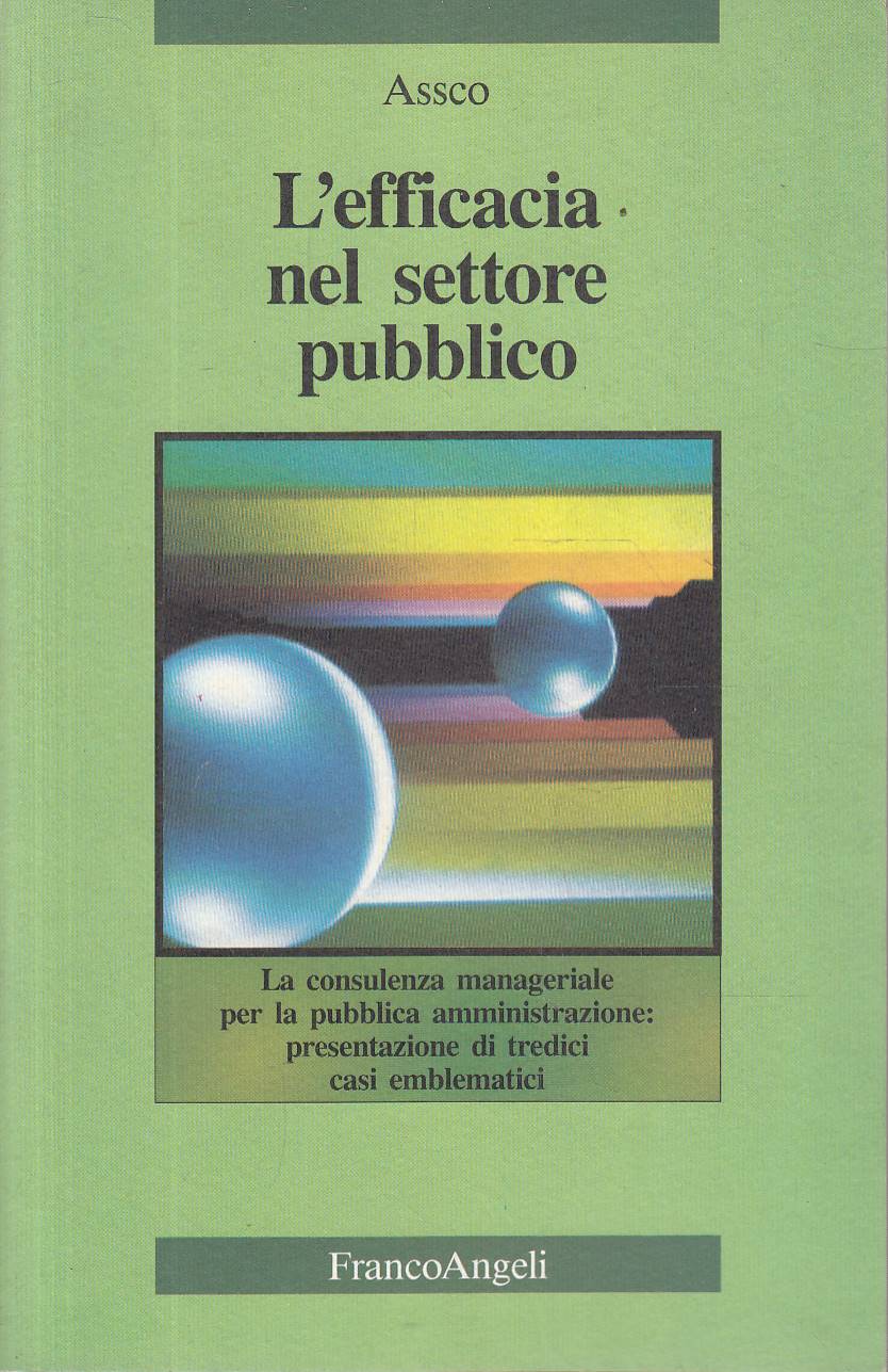 L'efficacia nel settore pubblico La consulenza manageriale per la pubblica …