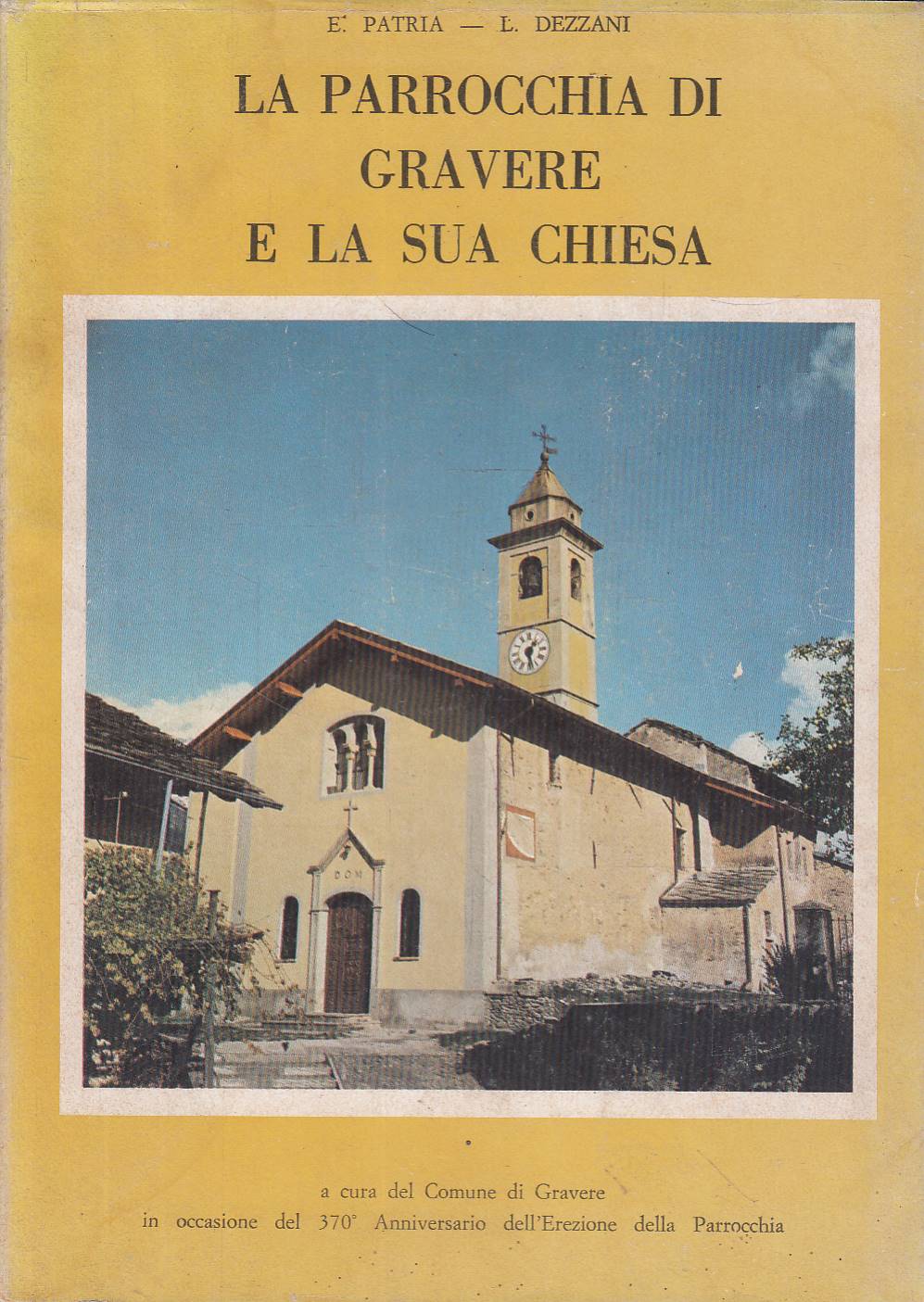 La parrocchia di Gravere e la sua chiesa