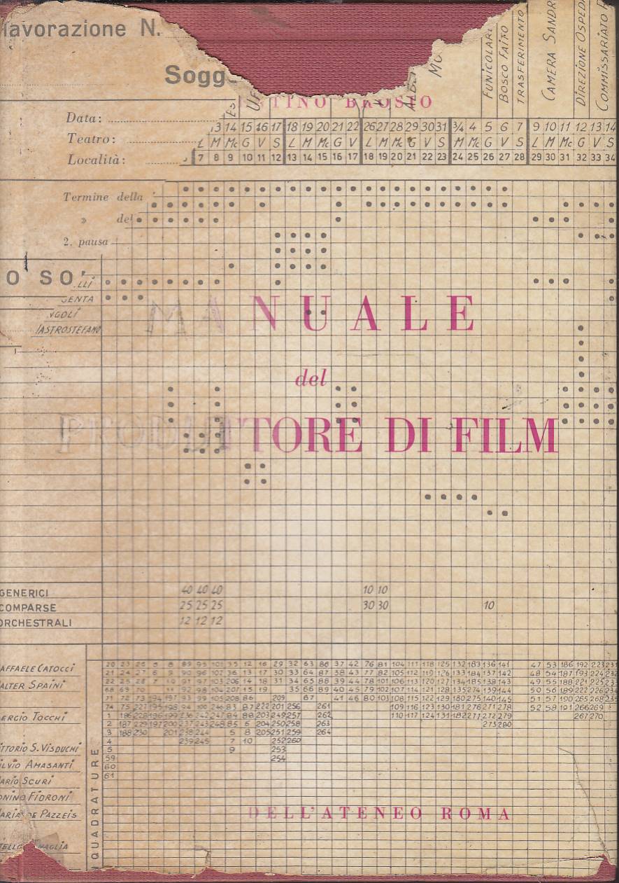 Manuale del Produttore di film