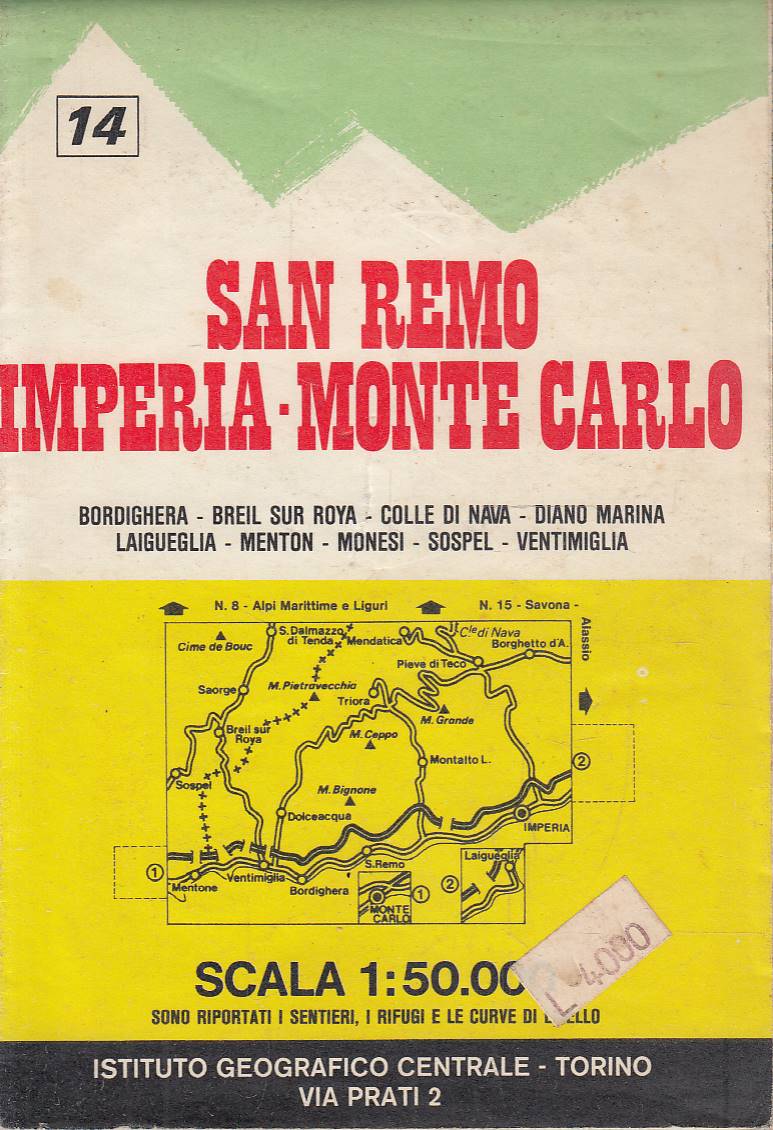 SAN REMO, IMPERIA, MONTE CARLO Bordighera - Breil sur Roya …