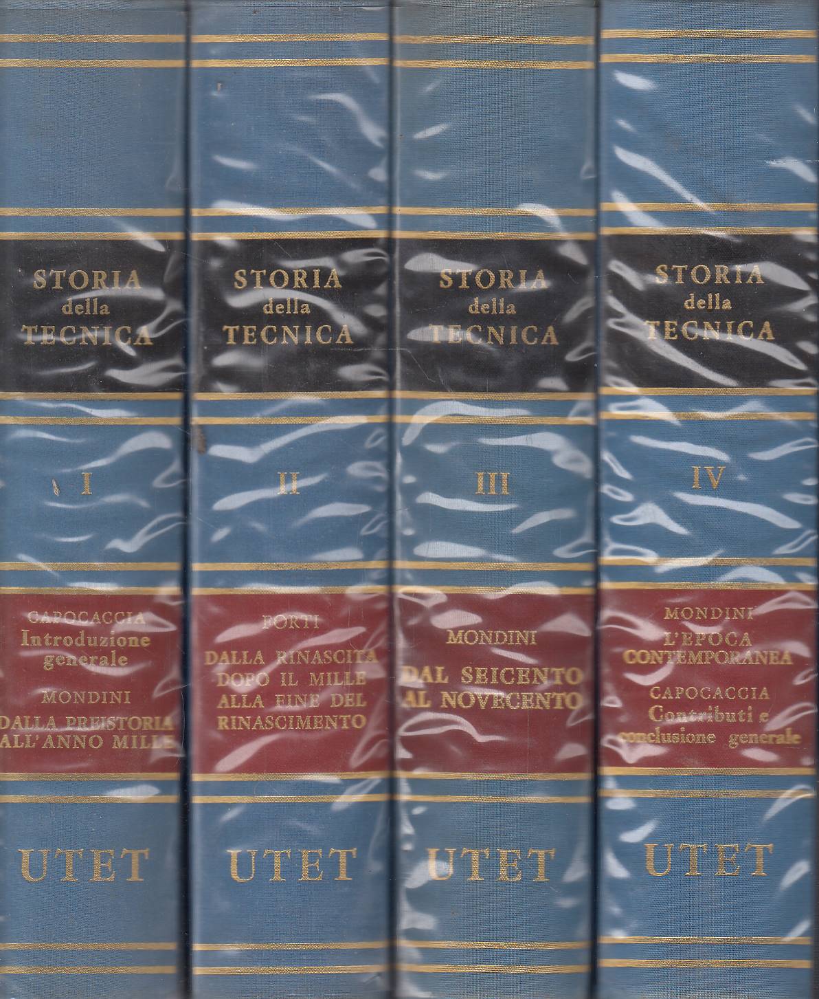 Storia della Tecnica - 4 Volumi