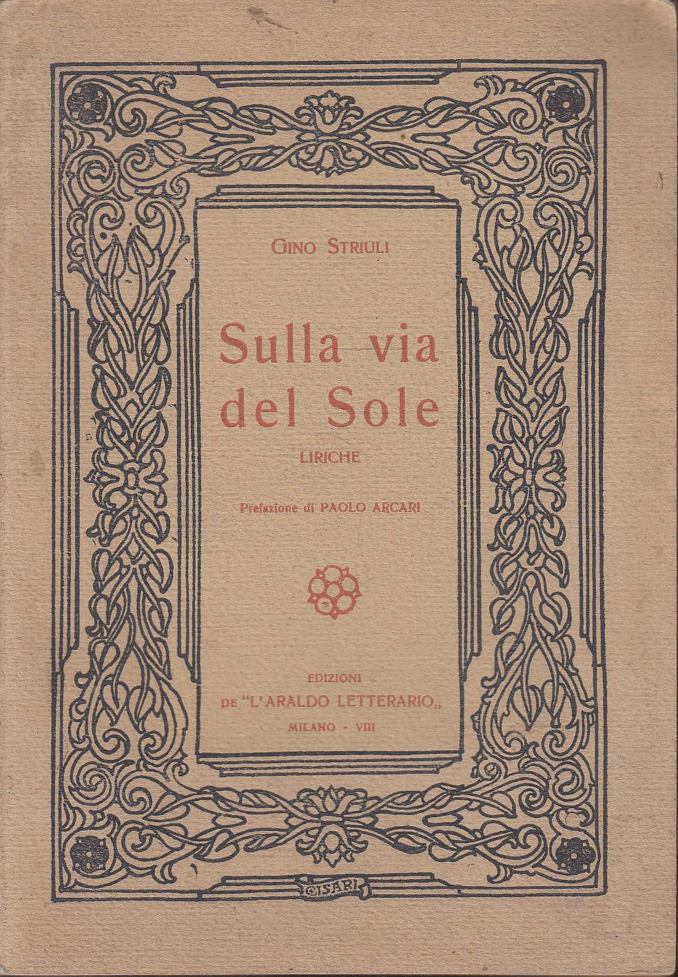 Sulla via del sole - Liriche