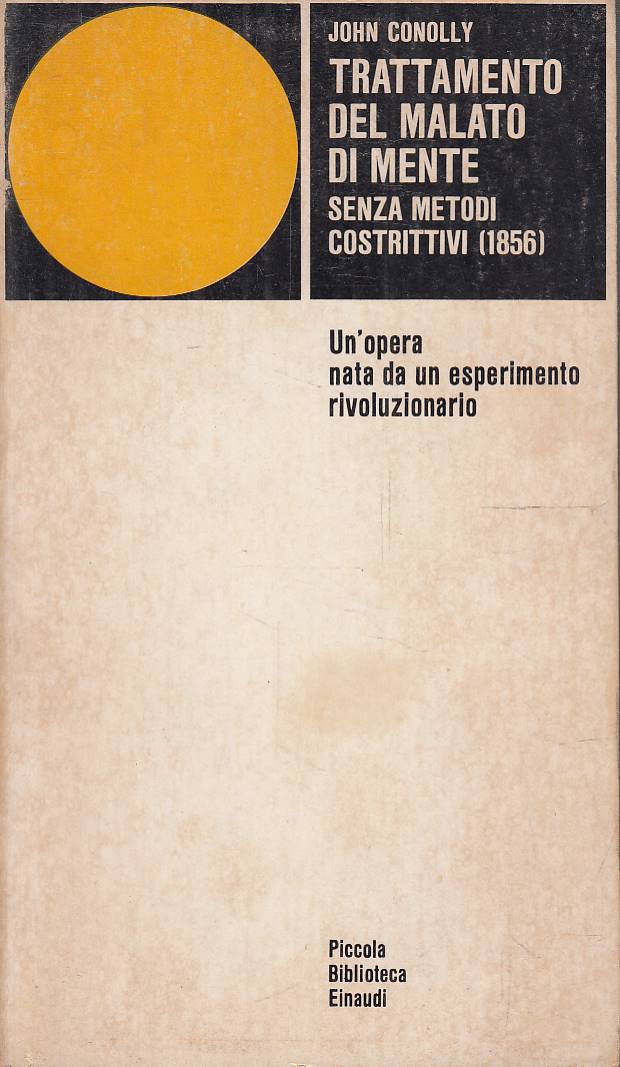 Trattamento del malato di mente senza metodi costrittivi (1856)