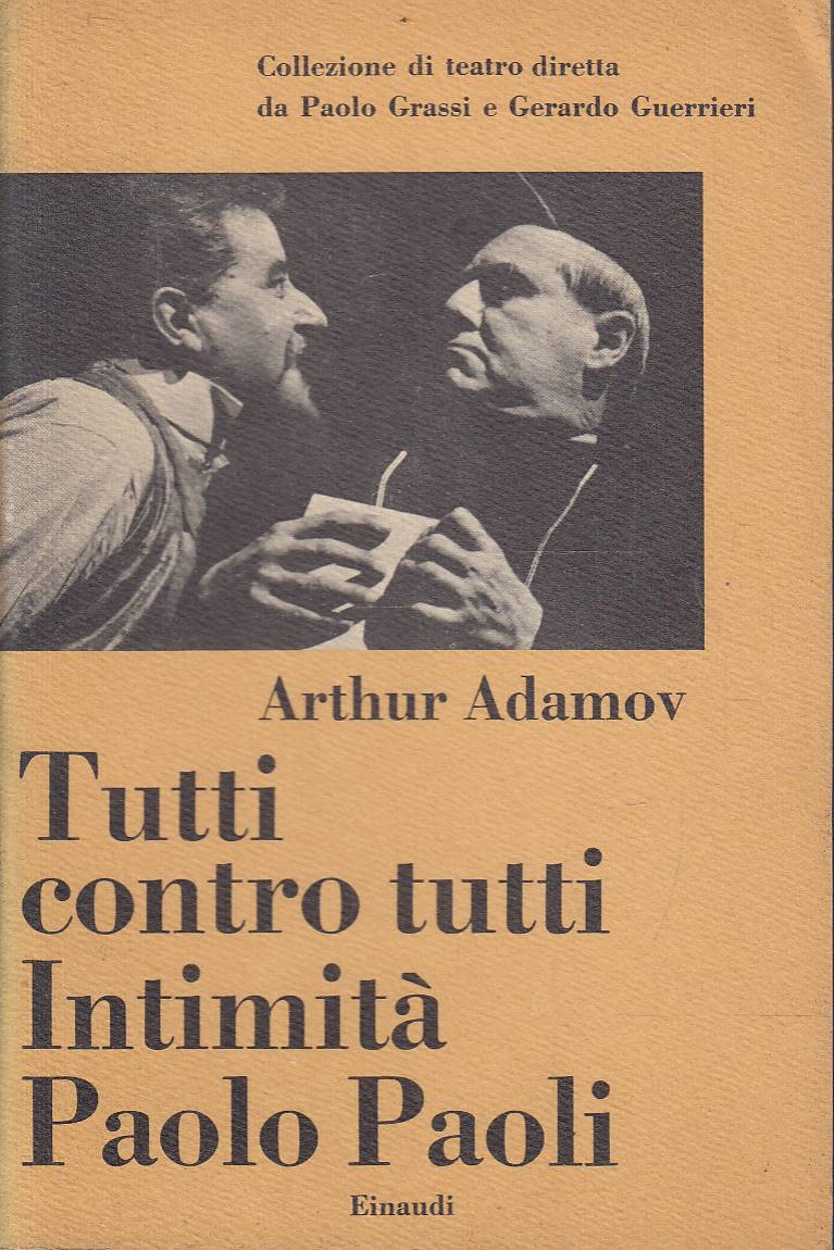 Tutti contro tutti - Intimità - Paolo Paoli