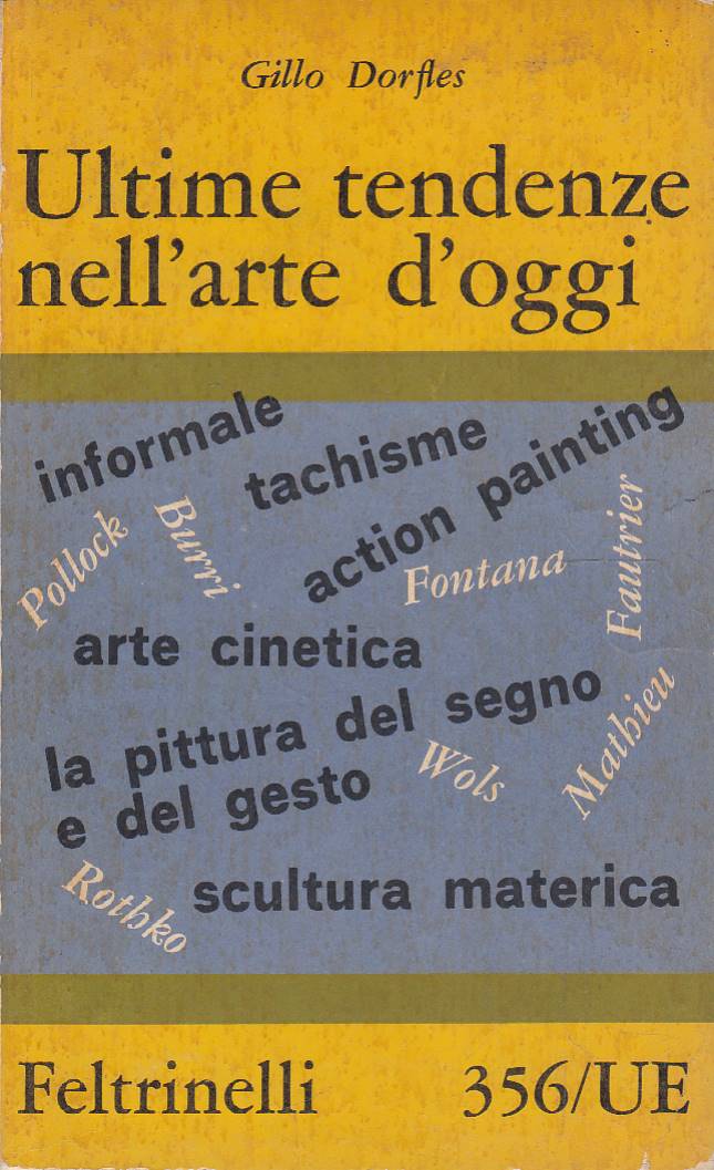 ULTIME TENDENZE NELL'ARTE D'OGGI